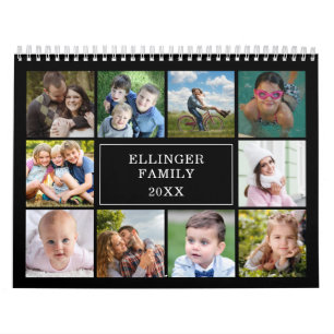Personalised Photo Collage Calendar