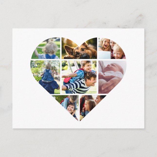 Personalised Photo Collage Cards For Any Occasion (Front)