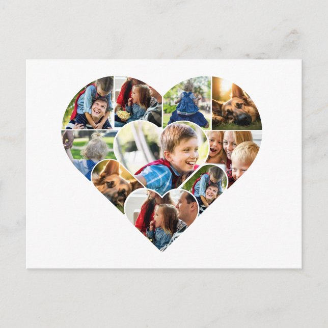 Personalised Photo Collage Cards For Any Occasion (Front)