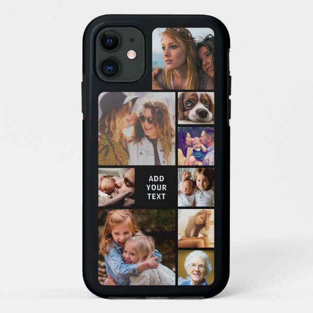 Personalised Photo Collage Case-Mate iPhone Case (Back)
