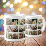 Personalised Photo Collage Coffee Mug<br><div class="desc">Create your own personalised photo collage coffee mug featuring 24 of your favourite pictures</div>