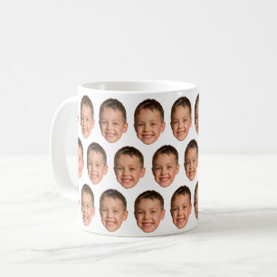 Personalised Photo Collage Custom Face Fun Picture Coffee Mug