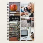 Personalised Photo Collage custom Monthly planner<br><div class="desc">Stay organised and inspired with the Personalised Photo Collage custom Monthly planner. This planner allows you to add a personal touch by customising the front cover with your own photos and name, creating a truly unique and meaningful planner. The photo collage feature lets you showcase your favourite memories and moments...</div>