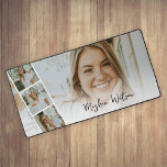 Personalised Photo Collage Desk Mat<br><div class="desc">Personalisation is the next step in interior design, and the personalised photo collage office desk mat is the perfect statement piece to take your office décor to the next level. Featuring your name, photo, and three photo strips, this desk mat is the ultimate way to make your workspace your own....</div>