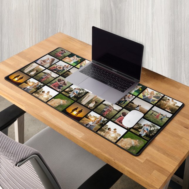 Personalised Photo Collage Desk Mat (Creator Uploaded)
