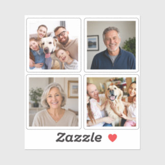 Personalised Photo Collage Family Pet Picture
