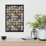Personalised Photo Collage Faux Canvas Print<br><div class="desc">Create Your Own Personalised Photo Collage Faux Canvas Print</div>