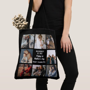 Personalised Photo Collage Friends Family Tote Bag