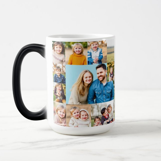Personalised Photo Collage Mug (Left)