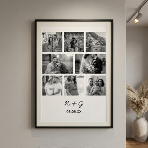 Personalised Photo Collage Print Custom Gift