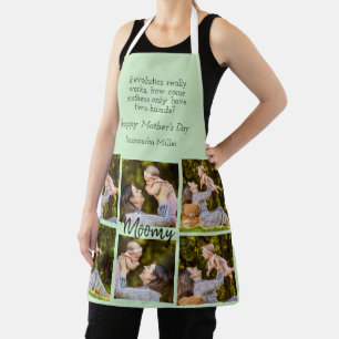 Personalised Photo Collage Text - Kitchen Apron