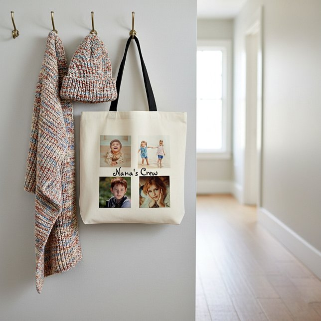 Personalised Photo collage Tote Bag (Creator Uploaded)