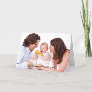 Personalised Photo Create Your Own Card