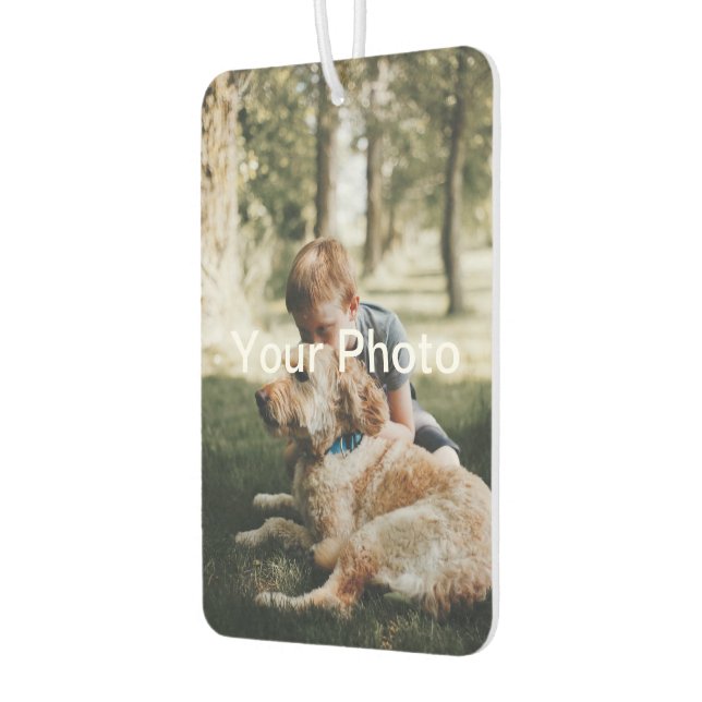 Personalised Photo Custom Car Air Freshener (Left)