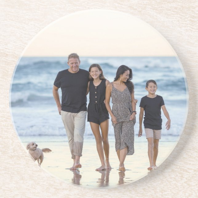 Personalised Photo Custom Coaster (Front)