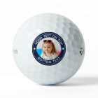 Personalised Photo Custom Colour and Text Golf Bal