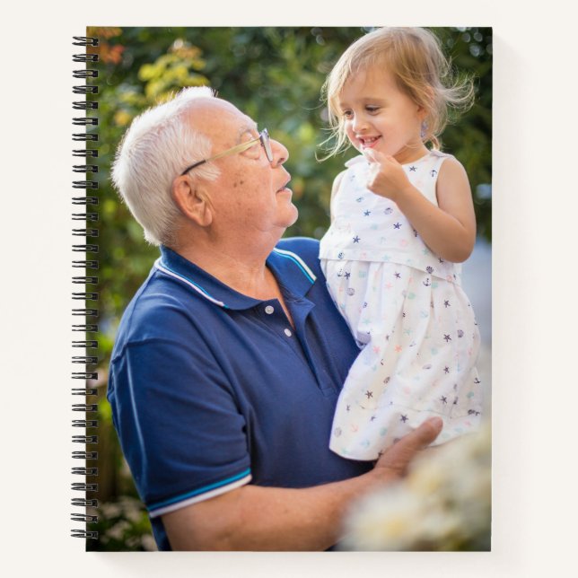 Personalised Photo Custom Create Your Own Keepsake Notebook (Front)