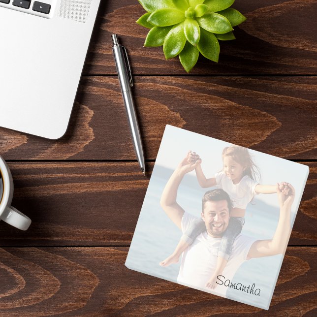 Personalised Photo Custom Name  Post-it Notes (Creator Uploaded)