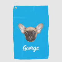Personalised Photo Custom Pet Dog Cat Face Golfer