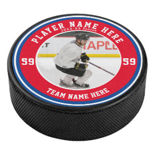 Personalised Photo   Custom Team Ice Hockey Puck