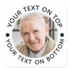 Personalised Photo Custom Text Colours