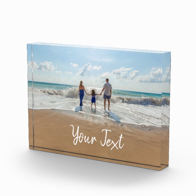 Personalised Photo & Custom Text Template (Right)