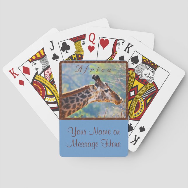 Personalised Photo Deck of Cards Your Photo (Back)