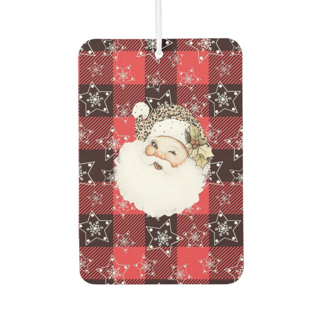 Personalised Photo Double Sided Christmas Car Air Freshener (Front)