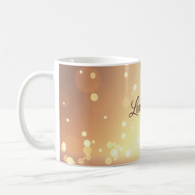 Personalised Photo Drinking Glass – Custom Gift wi Coffee Mug (Left)