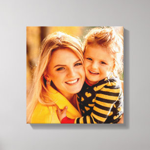 Personalised Photo Family Memory Art Canvas Print