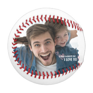 Personalised Photo Fathers Day  Baseball