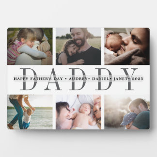 Personalised Photo Frame Custom Daddy Father's Day