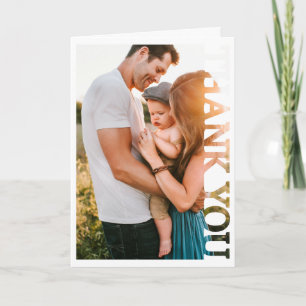 Personalised Photo Frame Thank You Card