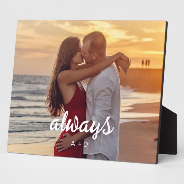 Personalised Photo Frames Anniversary Gifts - Alwa (Side)