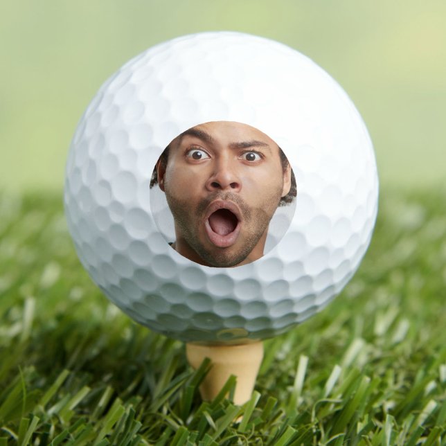 Personalised Photo Fun Golf Balls (Personalized Photo Fun Golf Balls)