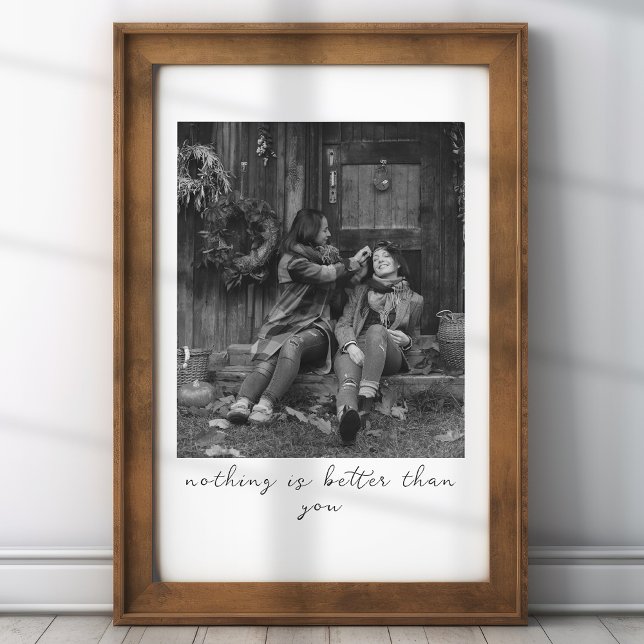 Personalised Photo Gift For Mum With Picture Note Poster (Creator Uploaded)