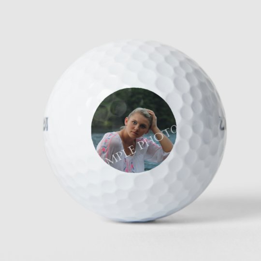 Personalised Photo Golf Ball Make Your Own Golf Balls Zazzle Com Au