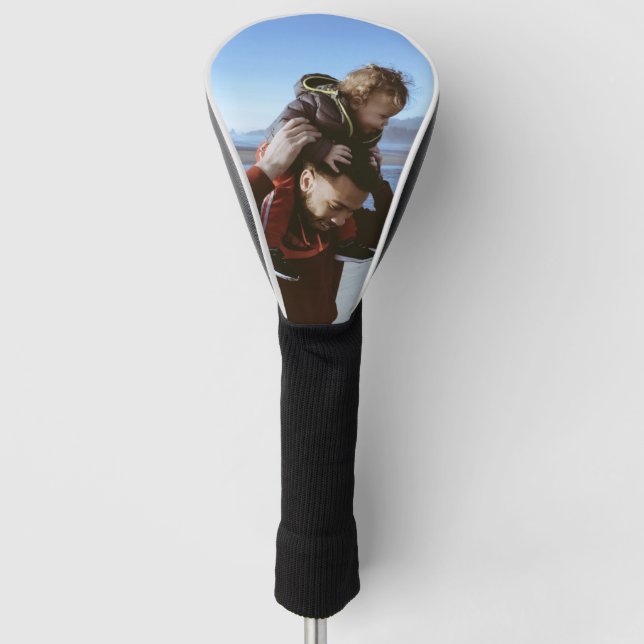 Personalised Photo Golf Head Cover (Front)