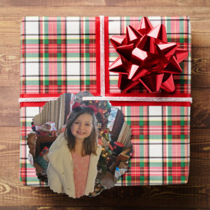 Personalised Photo Grandchild's Christmas  Tree Decoration Card