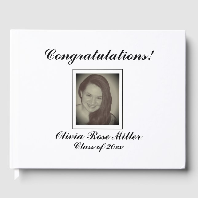 Personalised Photo Guest Book (Front)