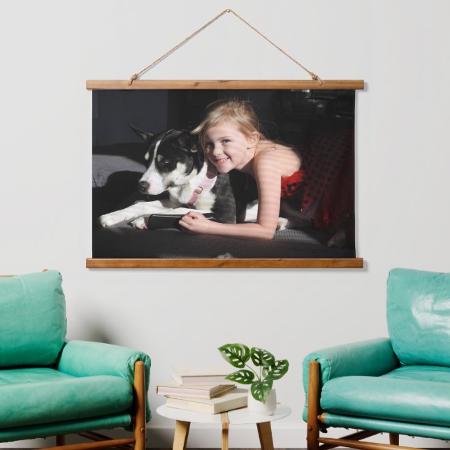 Personalised Photo    Hanging Tapestry (Living Room)