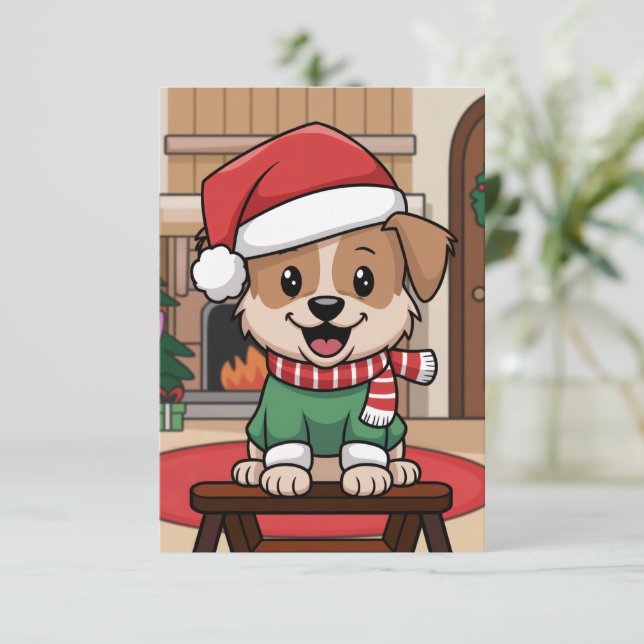 Personalised Photo Holiday Cards (Standing Front)