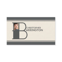 Personalised Photo Initial Letter B Monogram