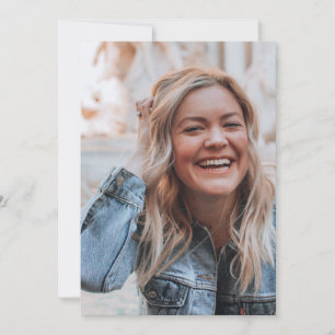 Personalised Photo Invitation