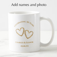 Personalised Photo Keepsake 50th Anniversary Gift