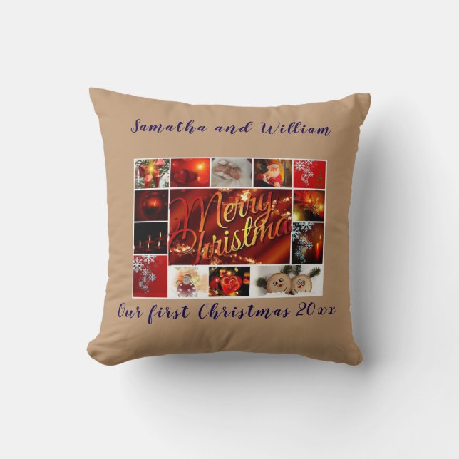 Personalised Photo Keepsake Pillow (Front)