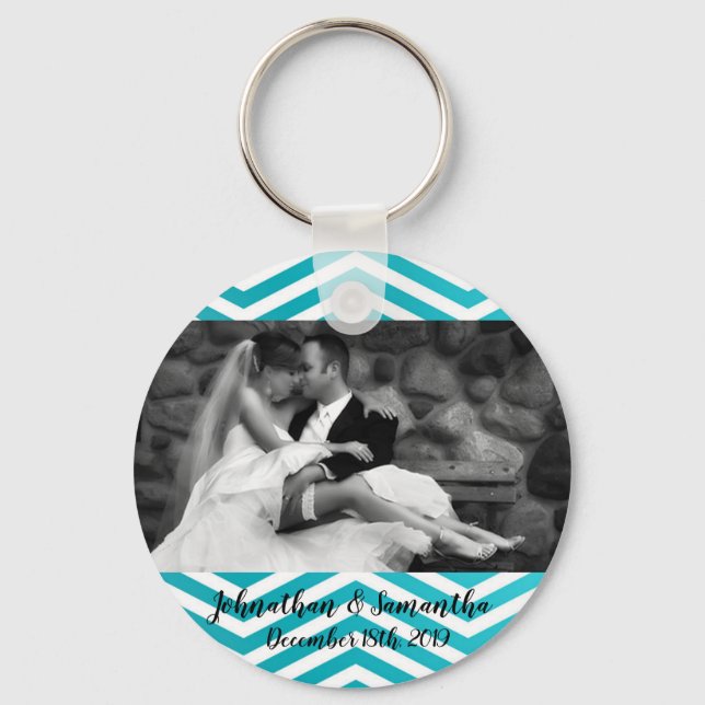 Personalised Photo Key Chain Boho Cacti Cactus Suc (Front)