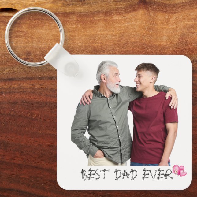  Personalised Photo Key Ring (Front)