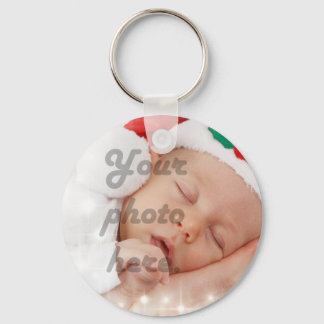 Personalised photo key ring