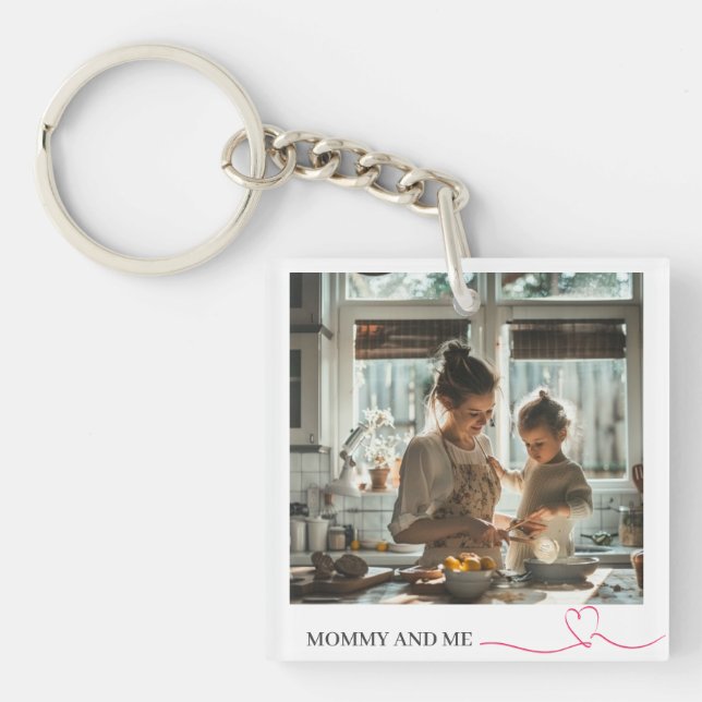 Personalised Photo Key Ring (Front)
